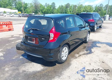 2019 Nissan Versa Note Sv из США, поврежденный, VIN 3N1CE2CP3KL362898